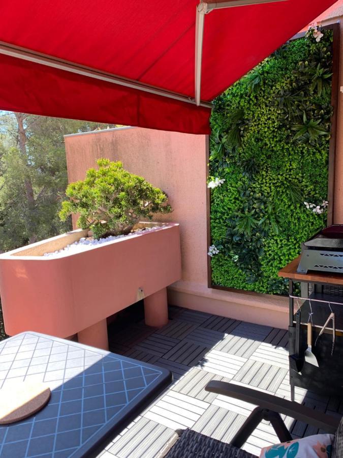 Jade - Appartement Climatise Vue Et Acces Mer Prive La Seyne-sur-Mer Luaran gambar