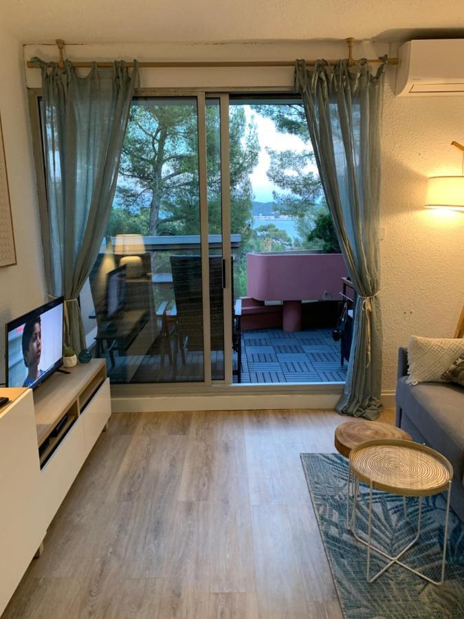 Jade - Appartement Climatise Vue Et Acces Mer Prive La Seyne-sur-Mer Luaran gambar